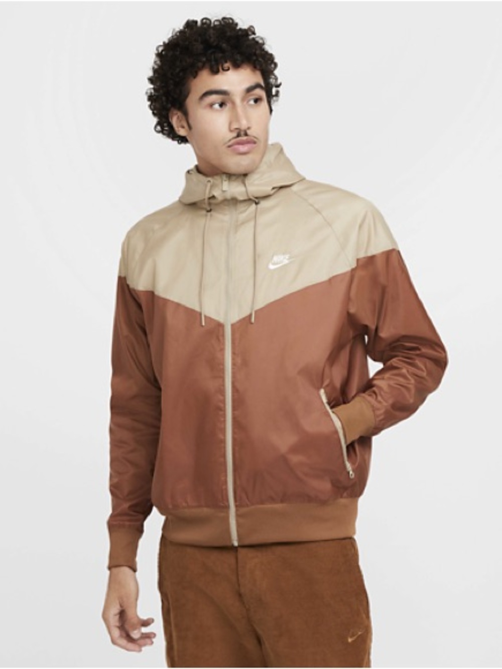 Nike Woven Windrunner Lined Hooded Jacket – Men’s Size L